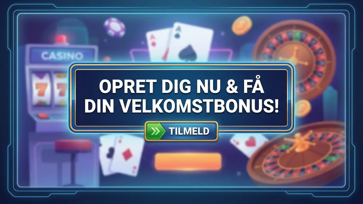 Opret konto med bonus